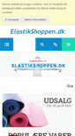 Mobile Screenshot of elastikshoppen.dk